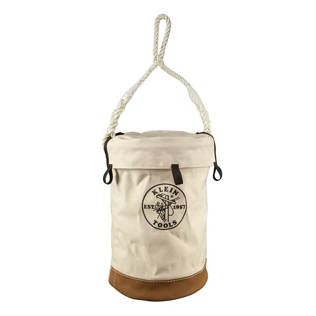 5104VT LEATHER BOTTOM BUCKET WITH TOP