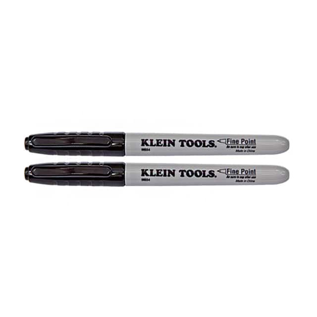 98554 BLACK PERMANENT MARKER-2/PK
