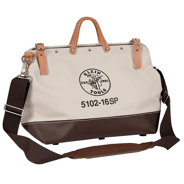 5102-16SP 16''DELUXE CANVAS TOOL BAG
