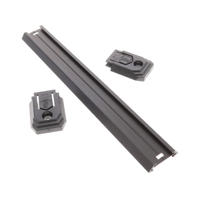 91132 SOCKET RAIL 8" SLIDING BLACK