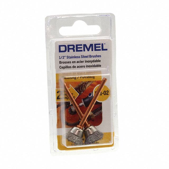 531-02 531-02 1/2" STAINLESS STEEL BRUS