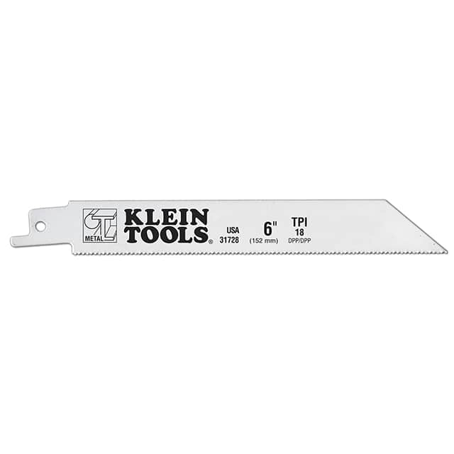 31728 RECIPROCATING SAW BLADE, 6''