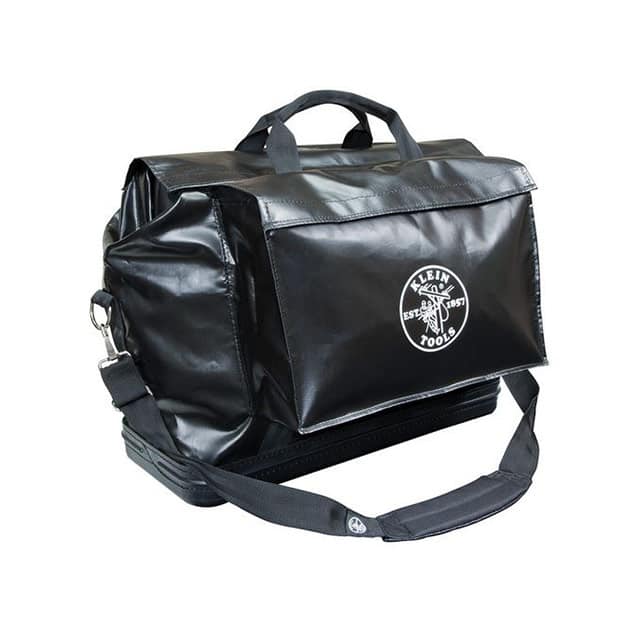 5182BLA VINYL EQUIPMENT BAG (BLACK)