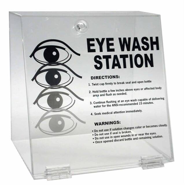 PD996E PRINZING CLEAR DOUBLE EYEWASH ST