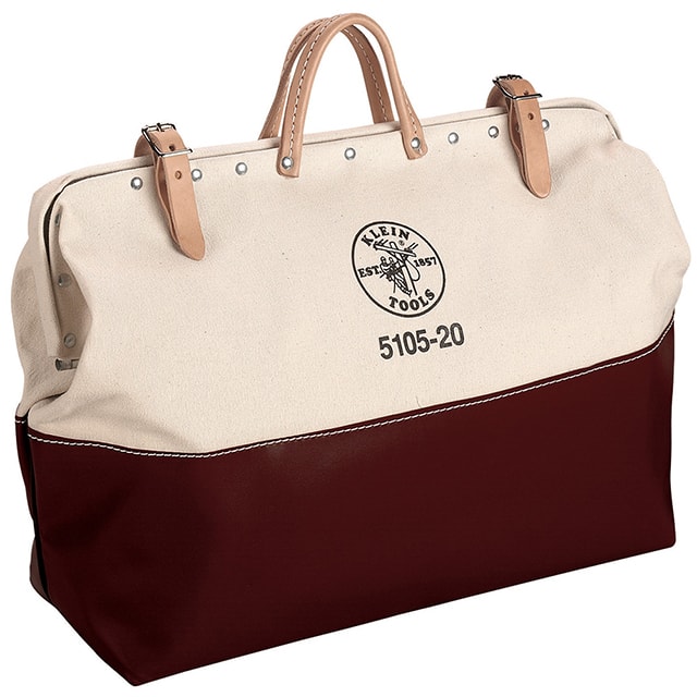 5105-20 20''HIGH-BOTTOM CANVAS TOOL BAG