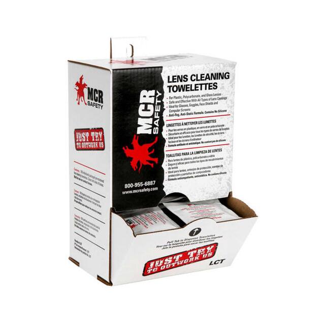 LCT LENS CLEANING TOWELETTES, 100 WI