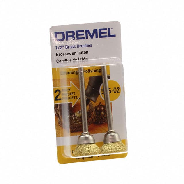 536-02 536-02 1/2" BRASS BRUSHES (2PK)