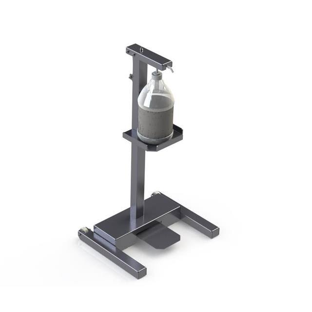 122877 Hands-Free Sanitizer Station