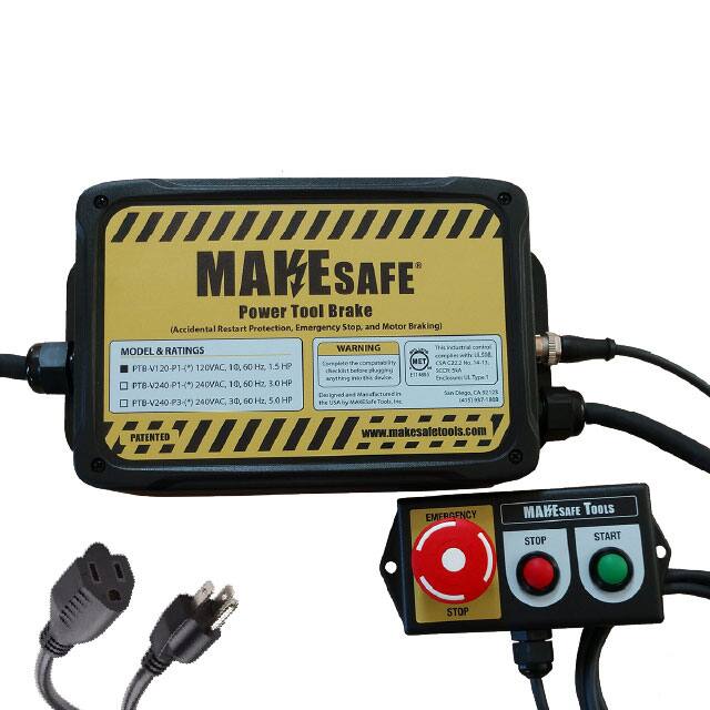 PTB-V120-P1-MS-FS MTR BRAKE W/ E-STOP, 120V, 1.5HP