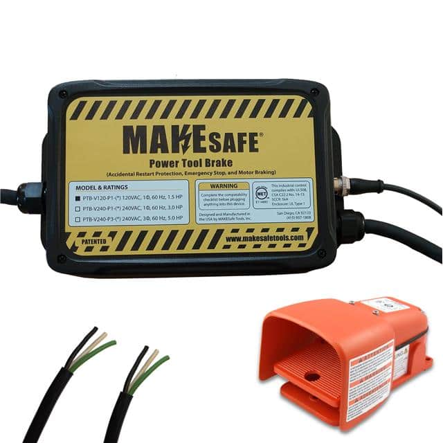 PTB-V120-P1-MC-FC-FS1 MTR BRAKE + FTSWCH 120V 1P 1.5HP