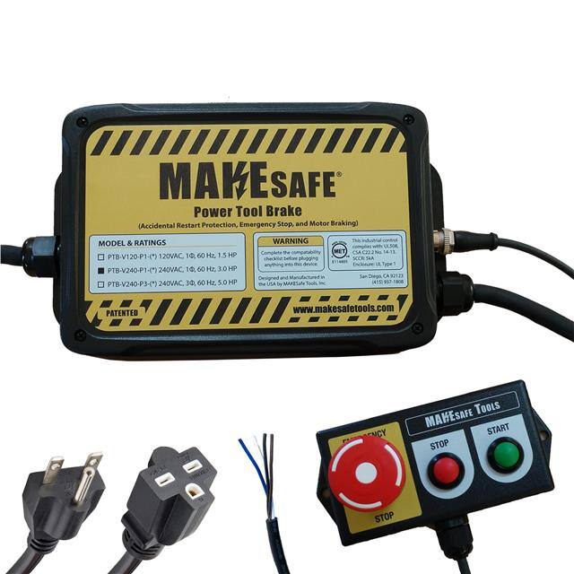 PTB-V240-P1-MS-FS-INT MTR BRAKE ESTOP INTLK 240V1P 3HP