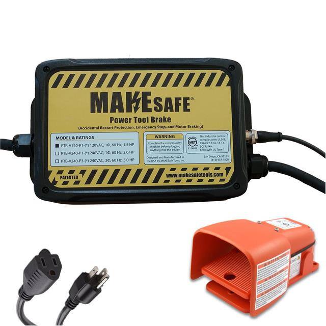 PTB-V120-P1-MS-FS-FS1 MTR BRAKE + FTSWCH 120V 1P 1.5HP