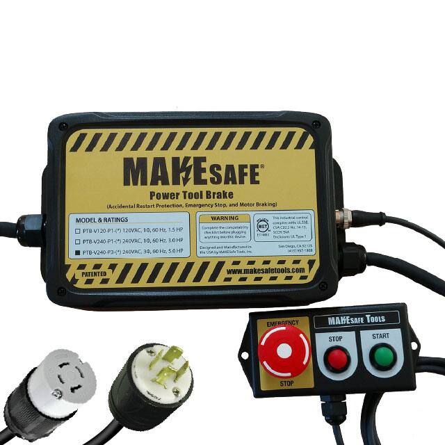 PTB-V240-P3-MS-FS MTR BRAKE W/ E-STOP, 3240V, 5HP