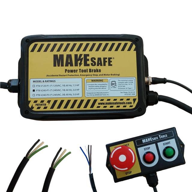 PTB-V240-P1-MC-FC-INT MTR BRAKE ESTOP INTLK 240V1P 3HP