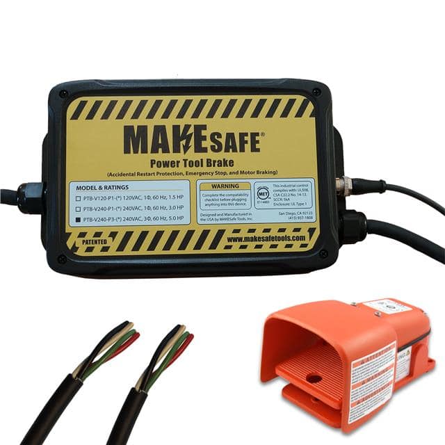 PTB-V240-P3-MC-FC-FS1 MTR BRAKE + FTSWCH 240V 3P 5.0HP