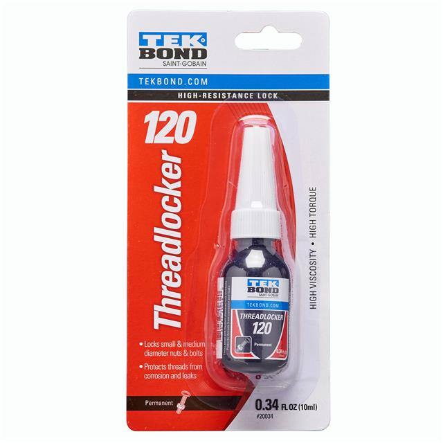 78072720034 Tekbond 120 Threadlocker Red 0.3