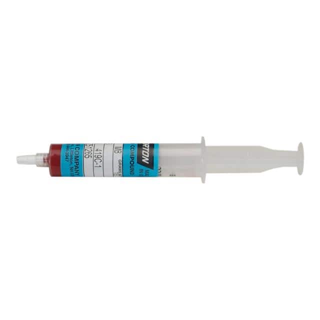 66260300409 18 Gram Plastic Syringe Red Wint