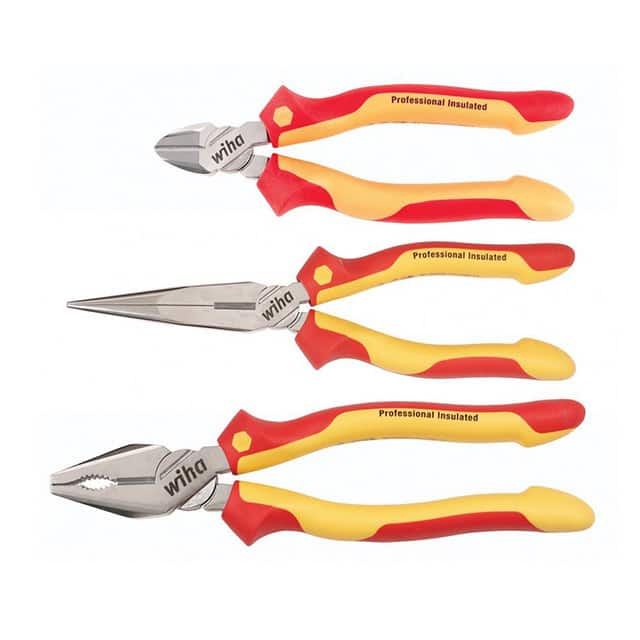 32864 INSULATED PLIERS & CUTTERS 3 PC.