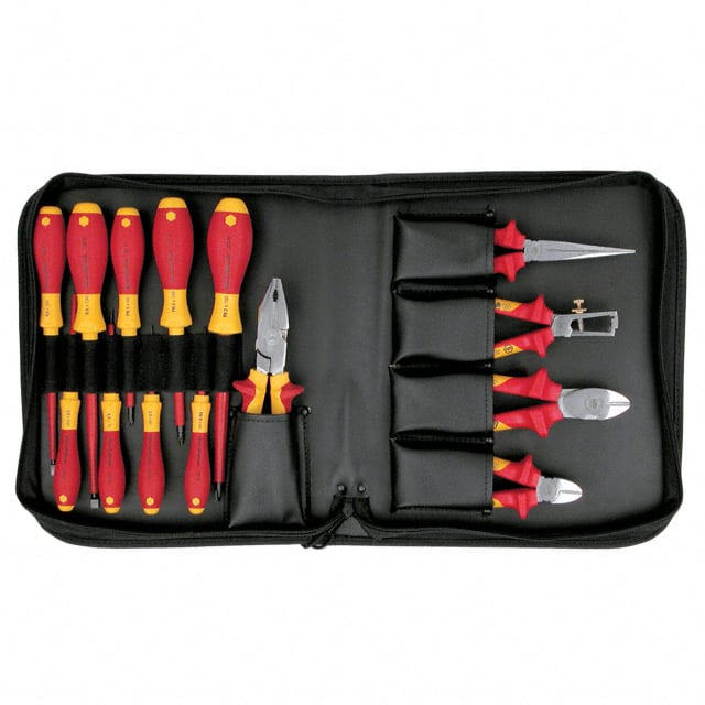 32895 PLIER/SCRWDRVR INSUL 14PC W/CASE