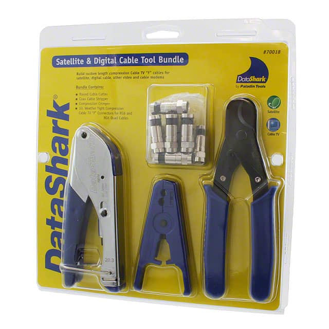 PA70018 TOOL KIT RG6/RG6 QUAD "F" CONN