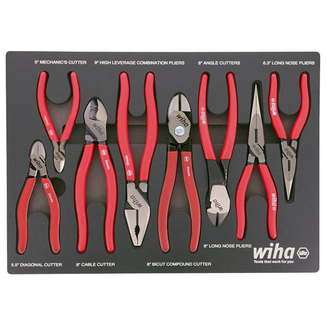 34682 8 PIECE CLASSIC GRIP PLIERS AND