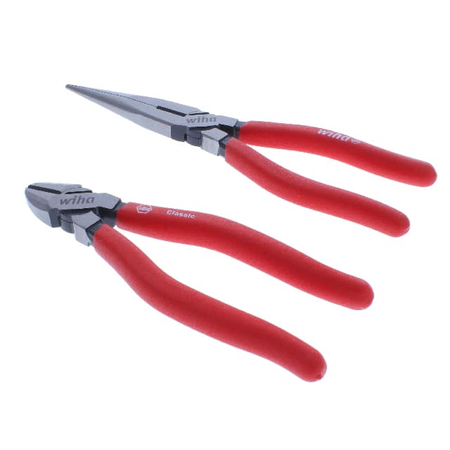 32648 PLIER LONGNOSE/CUTTER 6.3" 2PC