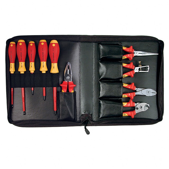 32891 PLIER/SCRWDRVR INSUL 10PC W/CASE