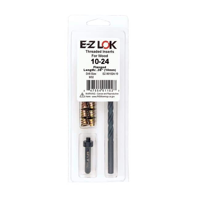 EZ-901024-10 THREAD INSERT KIT SOFT WOOD FLGD