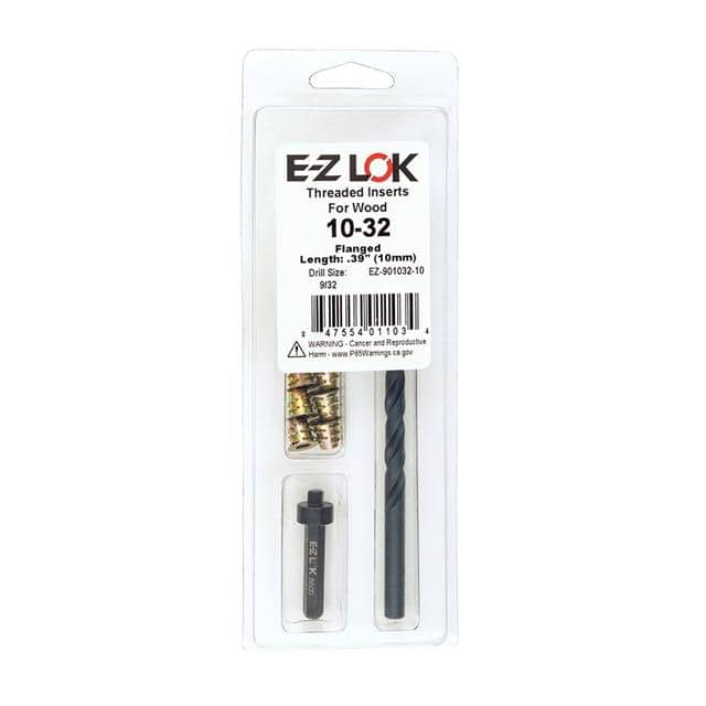 EZ-901032-10 THREAD INSERT KIT SOFT WOOD FLGD