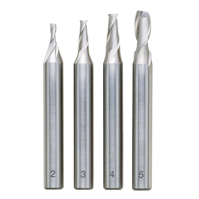 24610 4-piece Milling Cutter Set