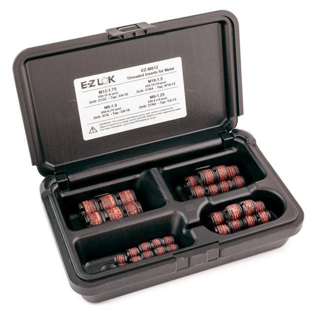 EZ-M612 THREAD INSERT ASSTMT KIT FOR MTL