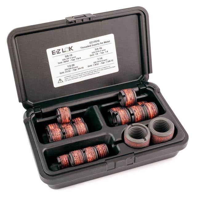EZ-F816 THREAD REPAIR KIT FOR METAL M22