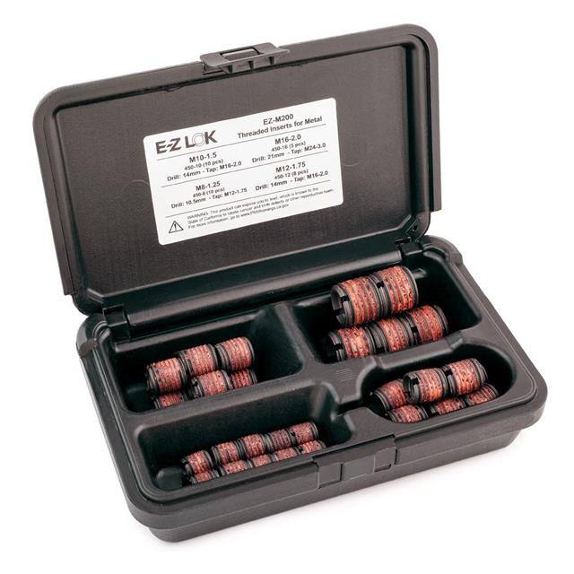 EZ-M200 THREADED INSERT ASSTMT KIT - MTL
