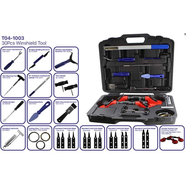 T04-1003 30 PCS WINDSHIELD TOOL KIT