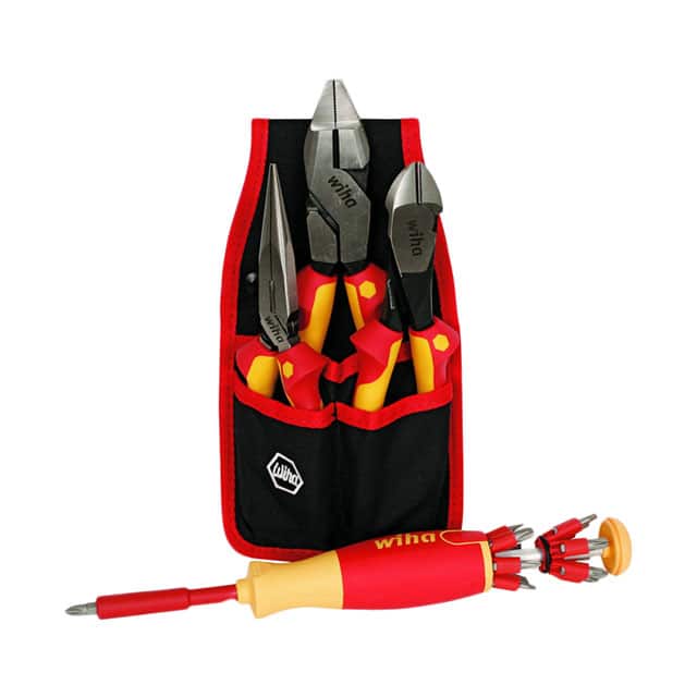 32990 SOFTGRIP 4PC SET IN ZIPPER CASE