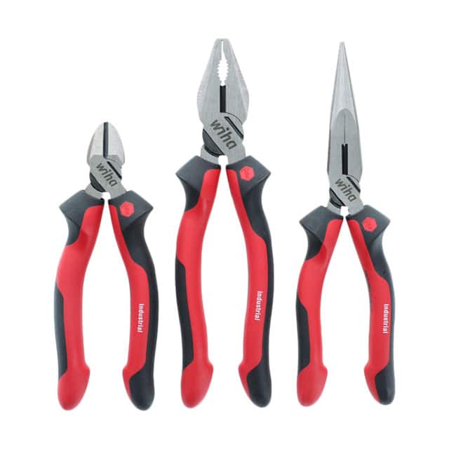 30964 PLIER/CUTTER IND SOFTGRIP 3 PC S