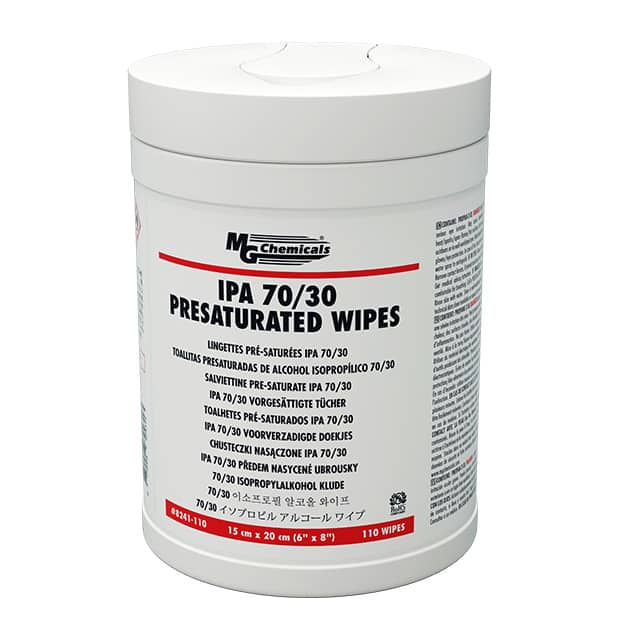 8241-110 IPA 70/30 PRESAT STENCIL WIPES