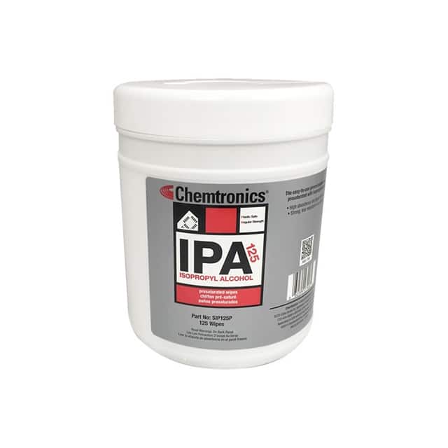 SIP125P WIPES IPA ELEC GRADE 125/TUB