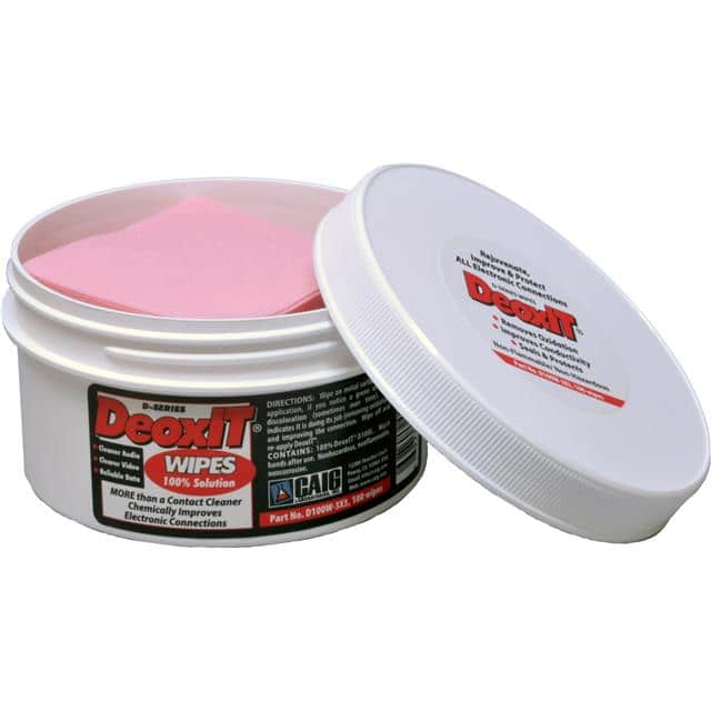 D100W-3X3 WIPES, JAR