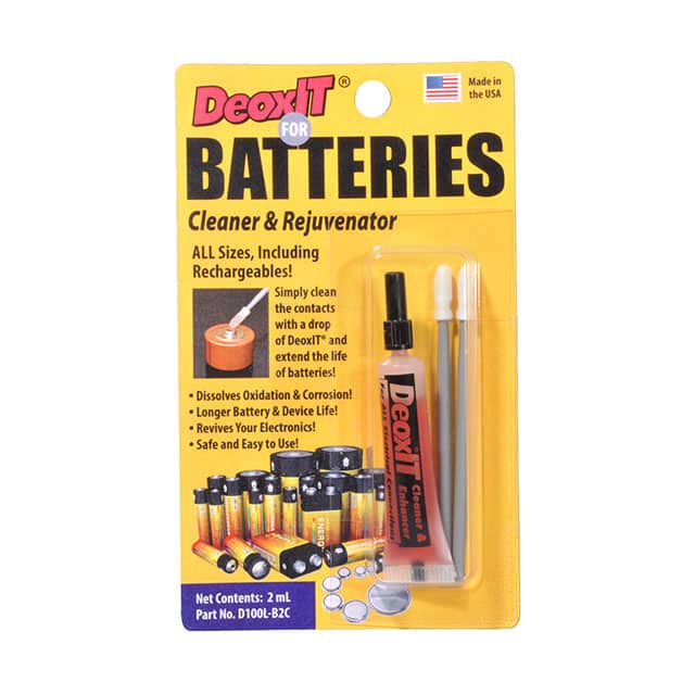 D100L-B2C DEOXIT FOR BATTERIES, CONNECTOR