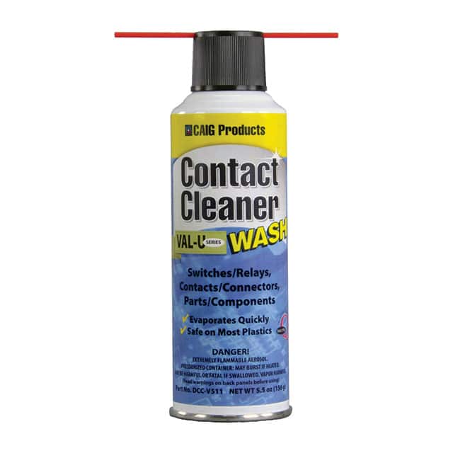 DCC-V511 CONTACT CLEANER WASH, VAL-U SERI