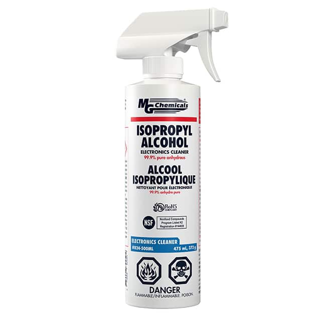 824-500ML CLEANER ELECTRONICS 500ML/17 OZ