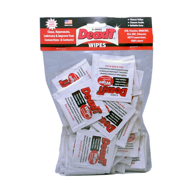 K-D1W-50 DEOXIT D-SERIES WIPES 50/BAG