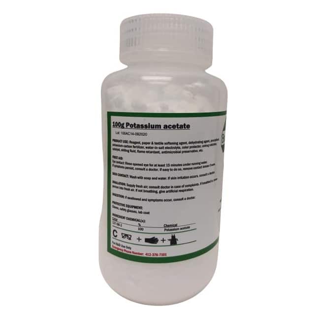 100AC14 POTASSIUM ACETATE (CH3COOK) IS D