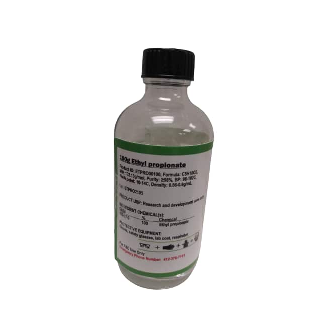 ETPRO00100 ETHYL PROPIONATE IS A SWEET, RUM
