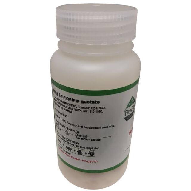 AMMAC00100 100G AMMONIUM ACETATE
