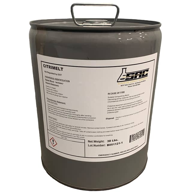 CITRIMELT P-38 H-DUTY CLEANER DISSOLVES ASPHALT