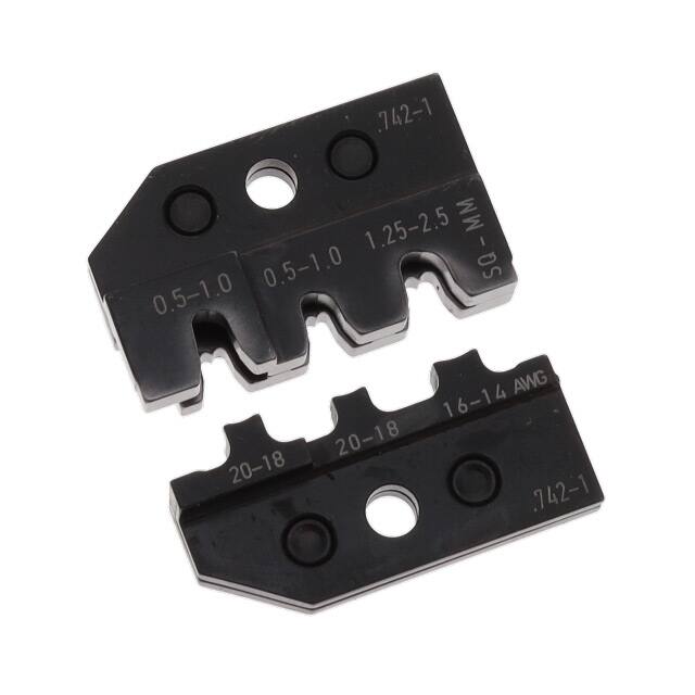 624 742-1 3 0 RT CRIMP DIE SET FOR NON-INSULATED