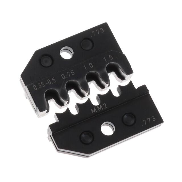 624 773 3 0 RT CRIMP DIE SET FOR TYCO TERMINALS