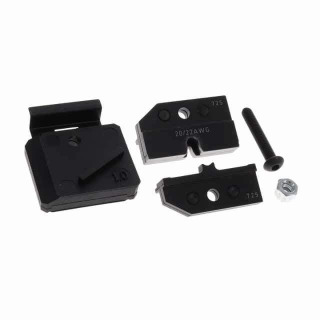 624 725 3 02 RT 1X CRIMPING DIE SET 1X WIRE STOP